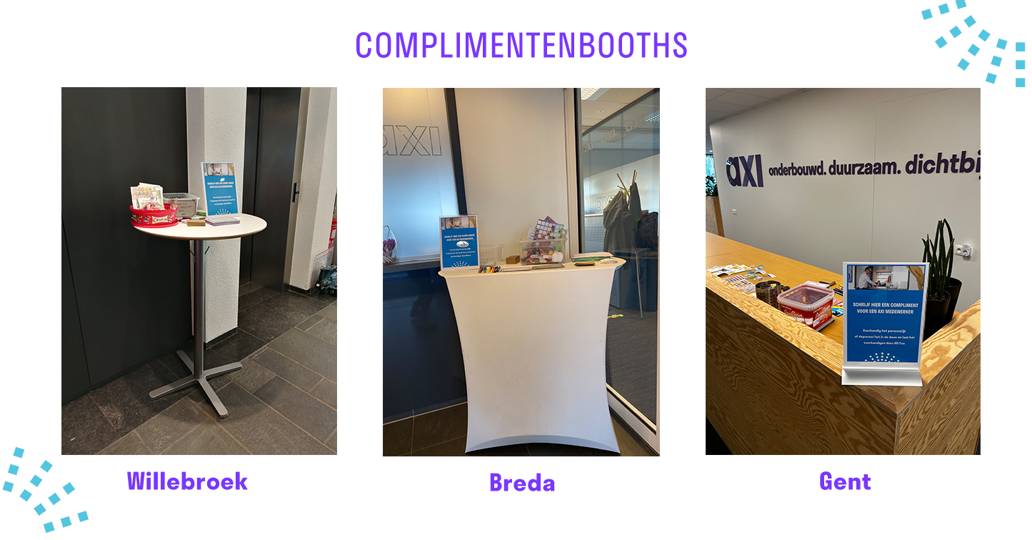 AXI complimenten artikel
