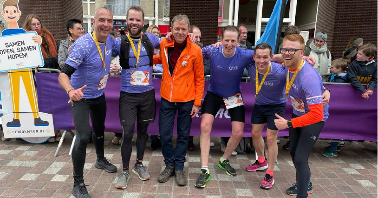 AXI neemt deel aan Kom op tegen Kanker 2023